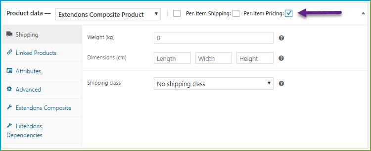 WooCommerce-Verbundprodukte - pro Artikelpreis